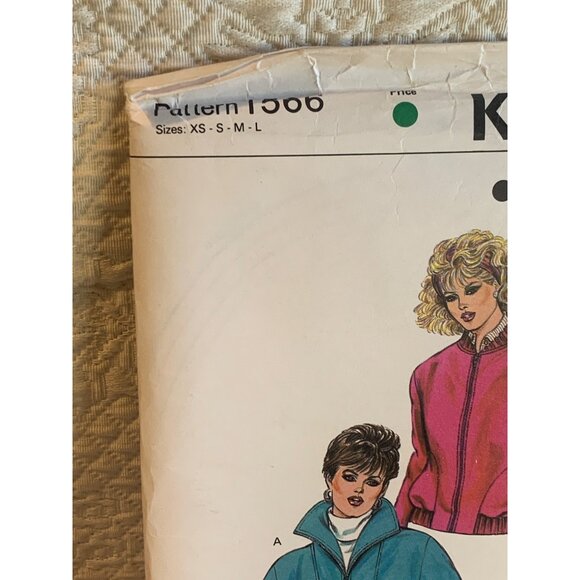 Kwik Sew Misses Jacket Sewing Pattern sz XS-L 1566 - uncut - Picture 2 of 5